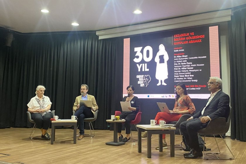 Cumartesi Anneleri’nden 30. yıl paneli: "Cezasızlık ve inkârın gölgesinde kayıpları aramak"