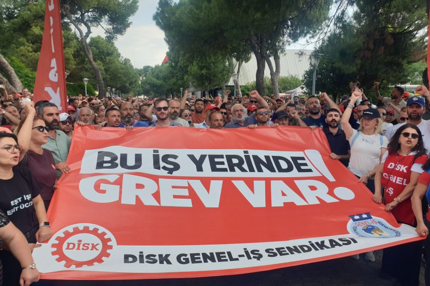 Evrensel’in manşeti | Ne kadar grev o kadar hürriyet