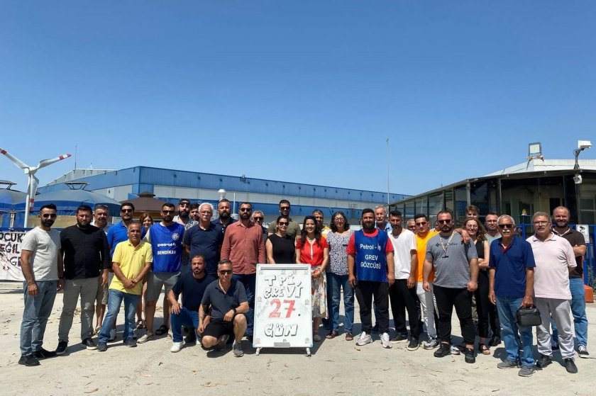 Sevda Karaca: Bayram günü direniş alanında buluştunuz, patronlar bu dirayete yenilecek