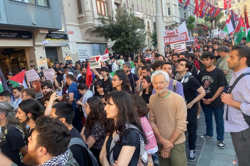 İstanbul’da Filistin eylemi: “Madleen’e özgürlük, VELA’ya ambargo”