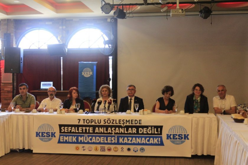 KESK’ten 8. dönem toplu sözleşmesi için birleşik mücadele çağrısı