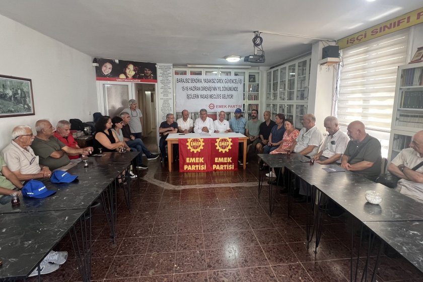 Mersin’de ‘Barajsız Sendika, Yasaksız Grev’ için mücadele çağrısı