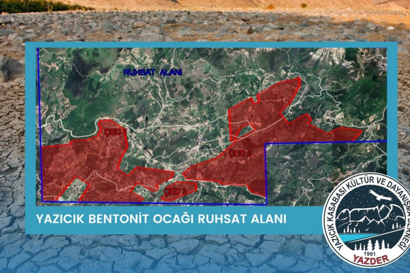 Tokat'taki maden ocağı projesine karşı vatandaşlar ayakta