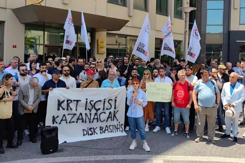 KRT direnişi 12'nci gününde devam etti: Yarın patron ile görüşülecek