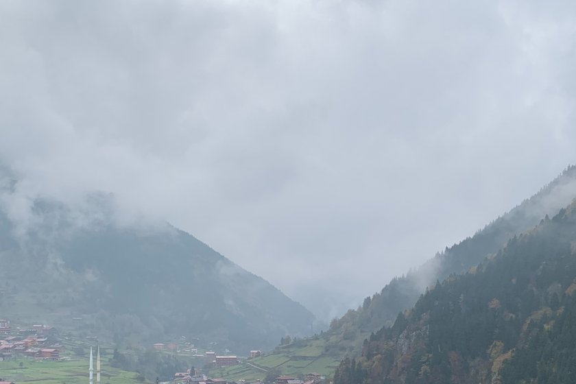 Trabzon'da 75 kişi sis nedeniyle kayboldu