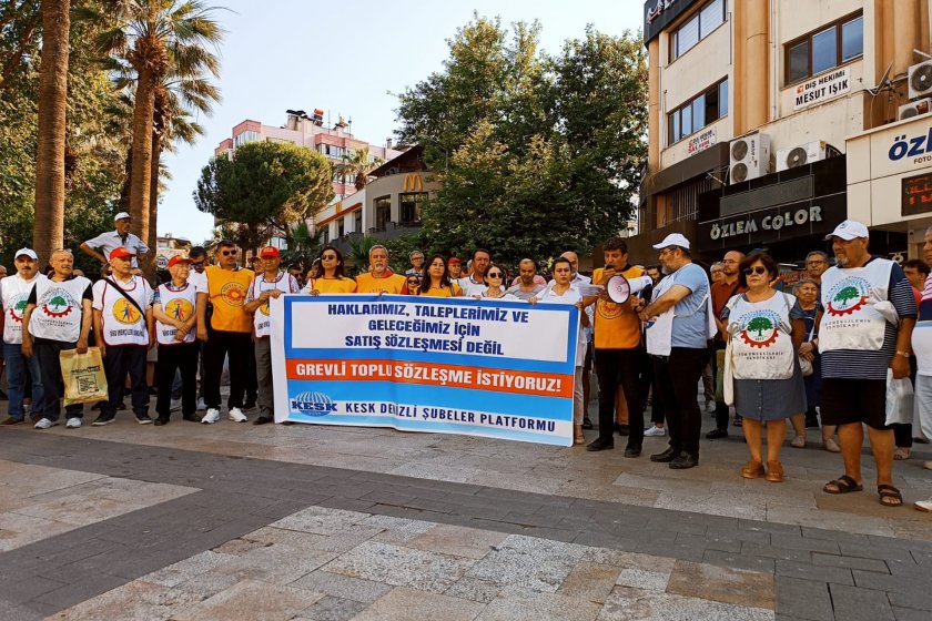 KESK Denizli’den TİS açıklaması: “Yoksulluk sınırı üzerinde ücret istiyoruz”