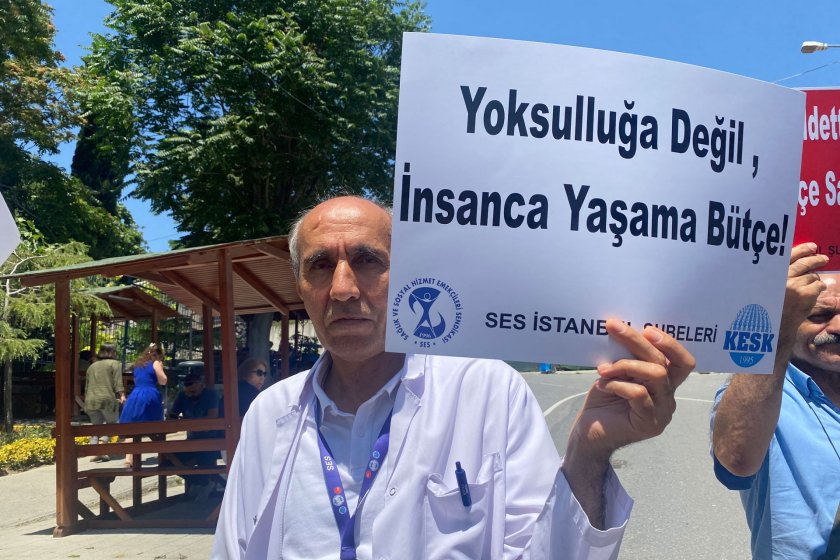 Kamu emekçilerinden toplu sözleşme eylemi: İnsanca çalışmak ve yaşamak istiyoruz