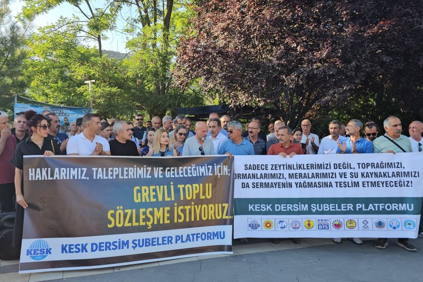 KESK Dersim'de TİS taleplerini açıkladı