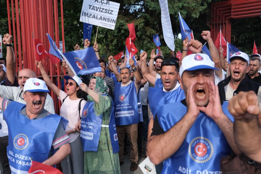 Kartal Meydanında kamu işçisinin sesi: Geçinemiyoruz, grevse grev!