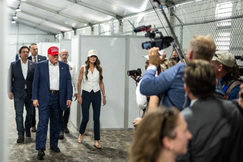 Trump yine küfretti, bu defa Biden'a 'o… çocuğu' dedi