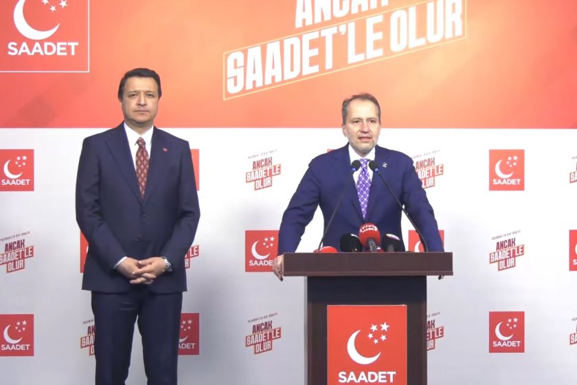 Fatih Erbakan'dan Saadet'e ziyaret: 'İttifaka kapımızı kapatmıyoruz'