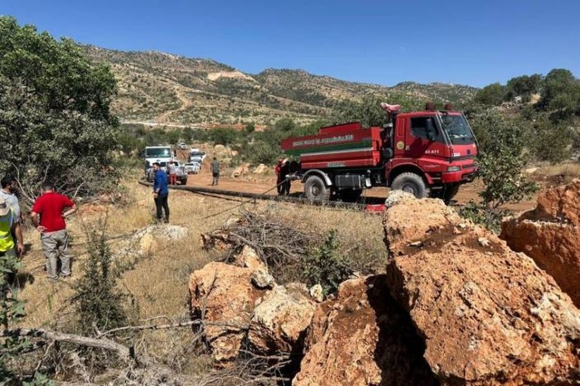 Gabar Dağı'nda orman yangını söndürüldü: Soğutma çalışmaları devam ediyor