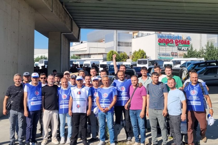Harb-İş üyesi işçiler yürüyor: “İnsanca ücret, vergide adalet”