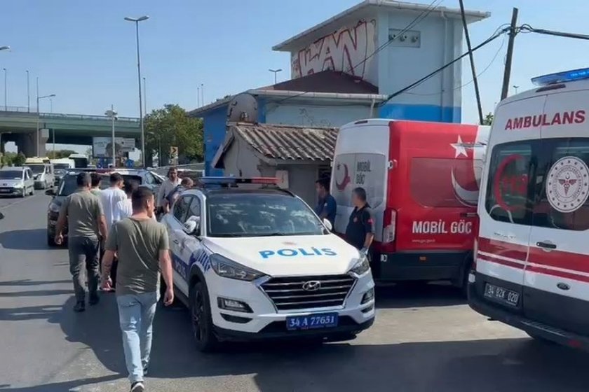 İstanbul'un göbeğinde makineli tüfekle çatıştılar