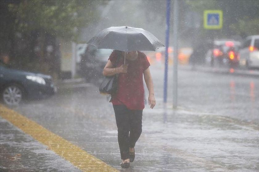 Meteorolojiden sağanak yağış uyarısı