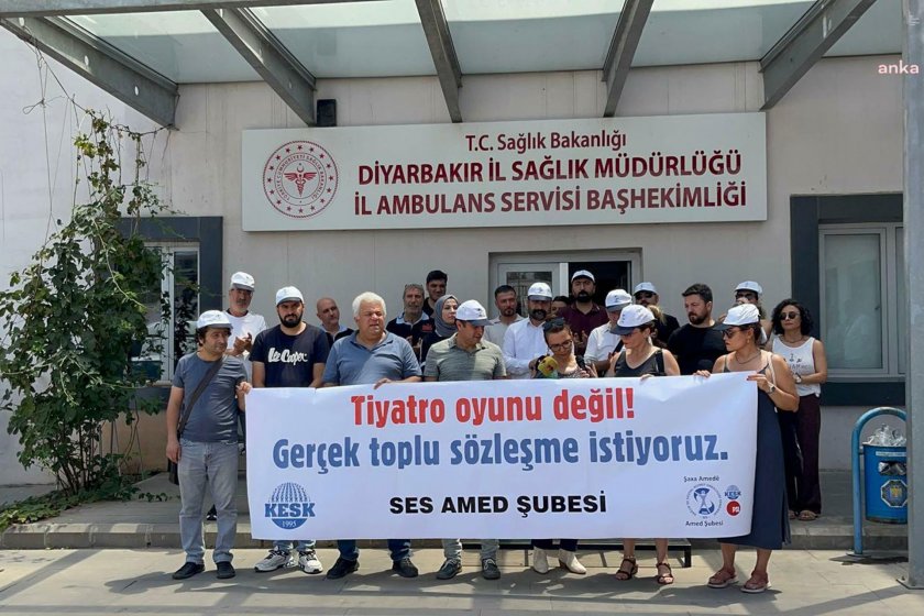 Diyarbakır’daki sağlık emekçileri toplu sözleşme taleplerini açıkladı
