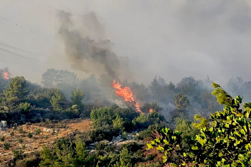 Mersin Silifke’de orman yangını