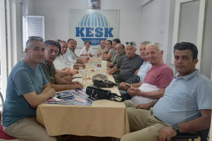 KESK, Samsun’da toplu görüşme talepleri için ziyaretlerde bulundu