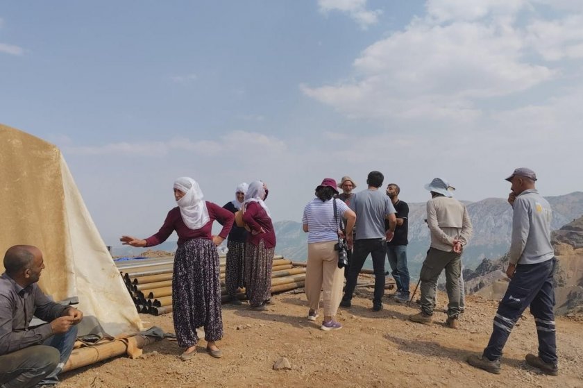 Lice’de madene karşı direnenler ifade verdi