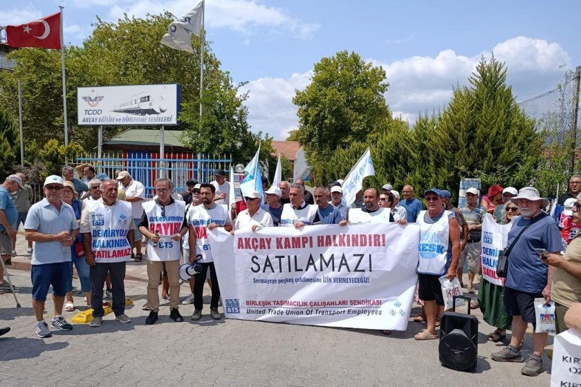 BTS’den TCDD çalışanlarına ait Akçay Kampı’nın satışına tepki: Akçay kampı halkındır,satılamaz
