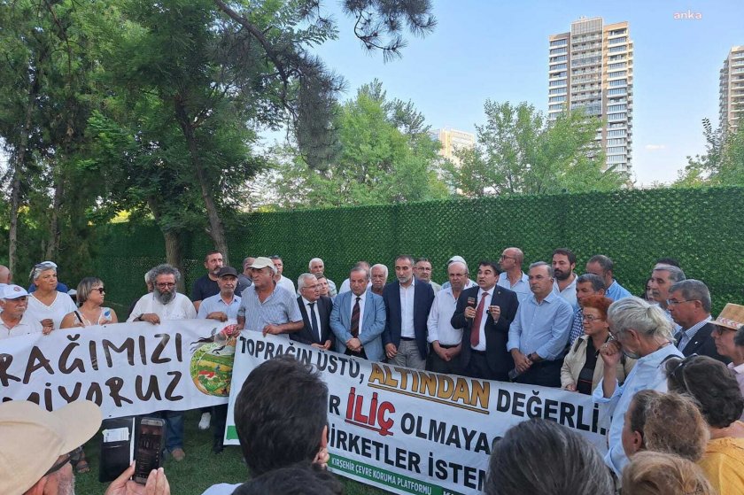 Kırşehir’de altın madeni projesine karşı mücadele sürüyor: ÇED toplantısı sonrası firmaya 3 ay süre verildi