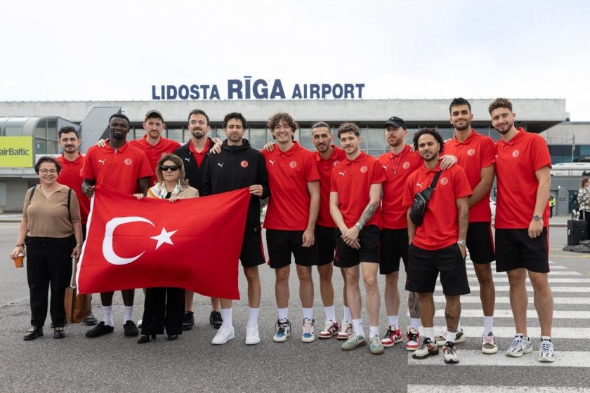 A Milli Erkek Basketbol Takımı, Avrupa Şampiyonası için Letonya'da