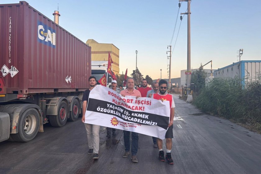 EMEP Milletvekili Bayhan Rodaport Limanı işçilerini ziyaret etti: “İşçi sınıfı birliğini büyütürse hakkını kazanabilir”