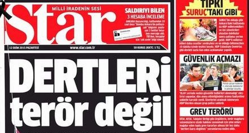 AKP gazeteleri tüm çirkinliğiyle bayilerde!