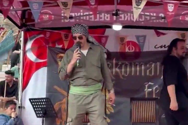 'Turkomania' festivalinde JİTEM propagandası: 