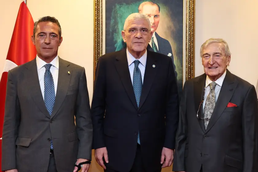 Ali Koç’tan İYİP Başkanı Müsavat Dervişoğlu’na ziyaret