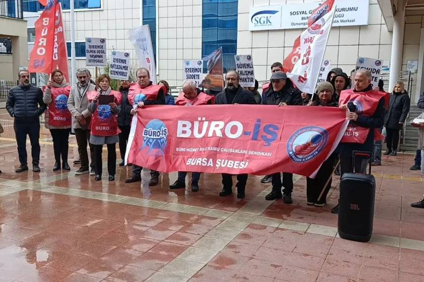 Büro-İş Bursa’dan SGK Haftası açıklaması: “Sosyal güvenlik bir insan hakkıdır”