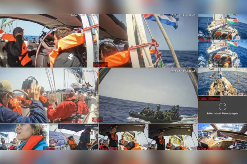 Küresel Sumud Filosu'na bir saldırı daha: Bir tekneye müdahale edildi, aktivistler alıkondu