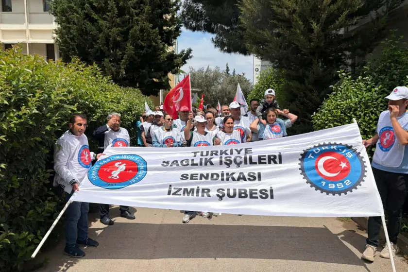 Dokuz Eylül Üniversitesi Hastanesi işçileri: Yönetimin baskıları bizi yıldıramayacak