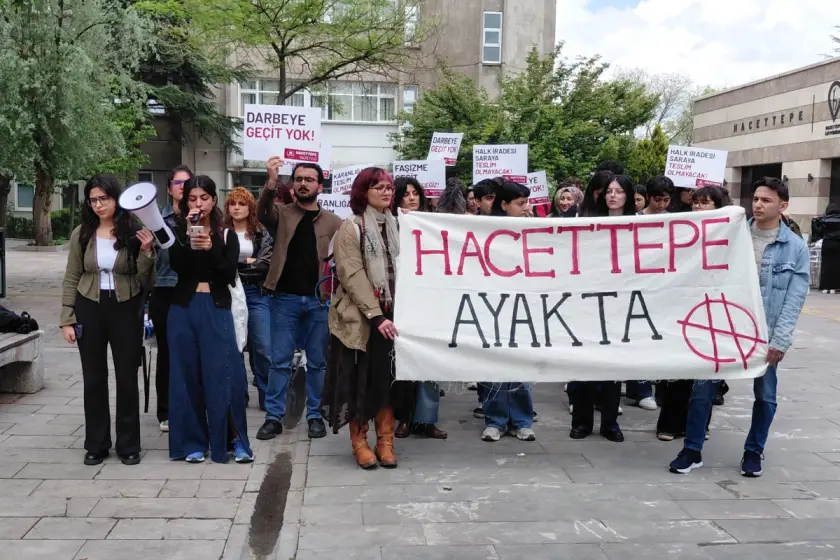 Hacettepe öğrencileri: “Kurtuluşumuz için birleşik mücadeleye”