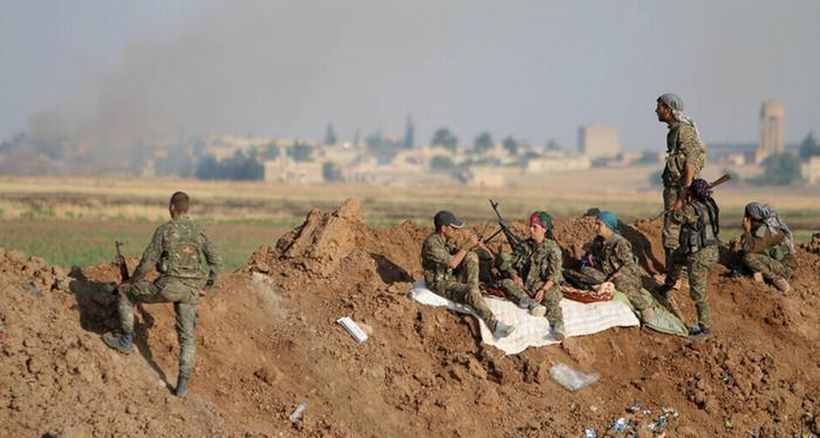 YPG: TSK, Kobanê'ye saldırdı