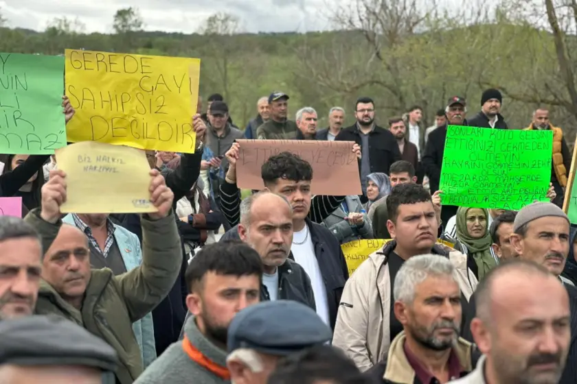 Gerede Çayı’ndaki kirliliğe köylülerden tepki: “Yıllardır zehir soluyoruz, çözüm istiyoruz”