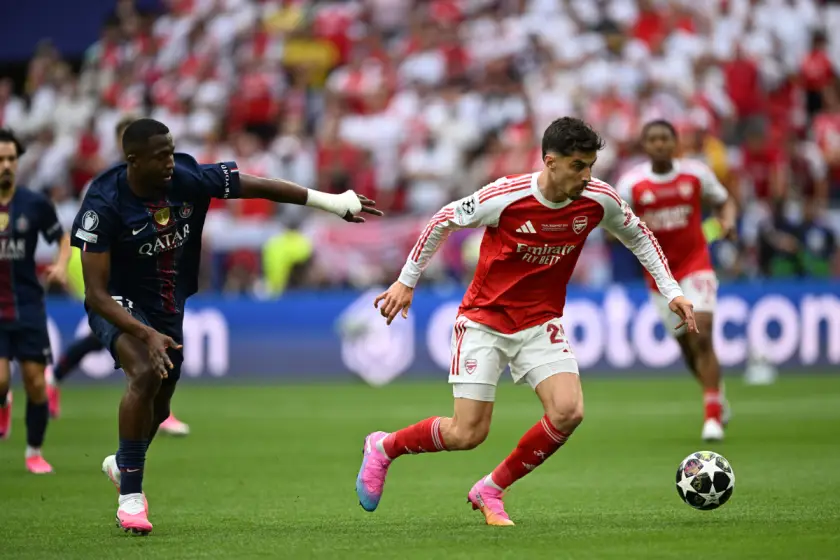 Canlı - Şampiyonlar Ligi'nde dev final | İlk yarı sonucu: PSG 0-1 Arsenal