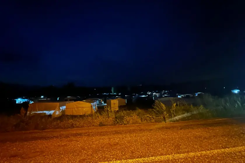 Bursa’da sağanak yağış sonrası mevsimlik işçilerin çadırlarını su bastı