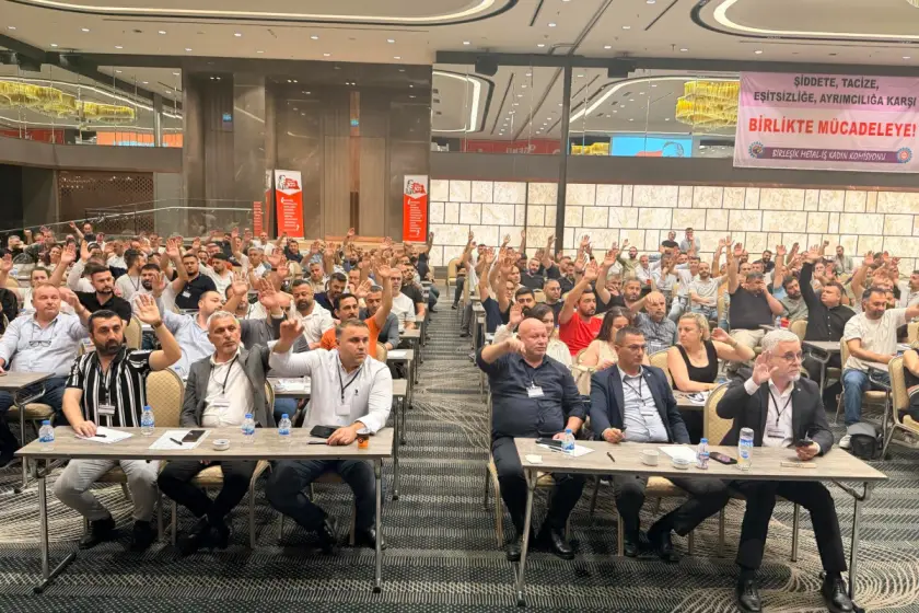 Birleşik Metal-İş Genel Temsilciler Kurulundan çağrı: Demokrasi, vergide adalet ve antiemperyalizm için mücadeleye
