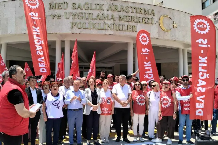 DİSK'ten, sendika temsilcisinin görev yerini değiştiren Mersin Üniversitesi'ne tepki