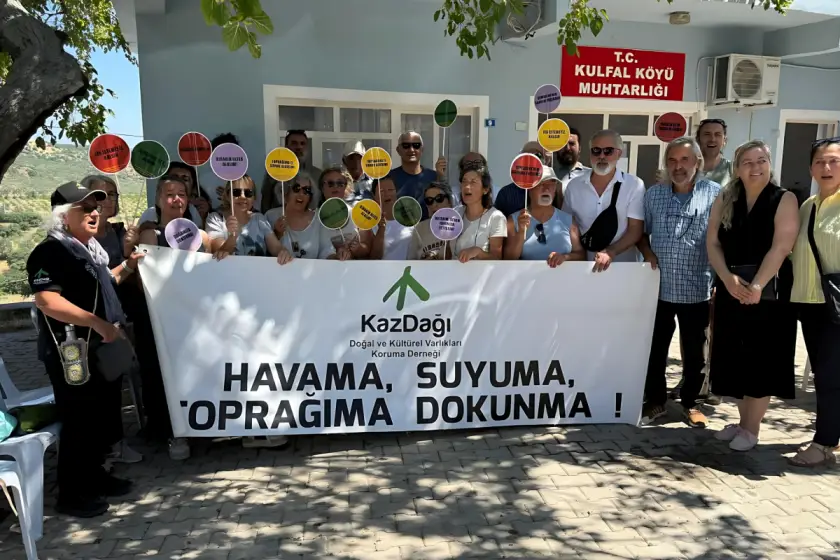 Zeytinliğinde sondaj yapılacağını bilirkişi heyetinden öğrendi | Köylüden hakime isyan: “Razı değilim”