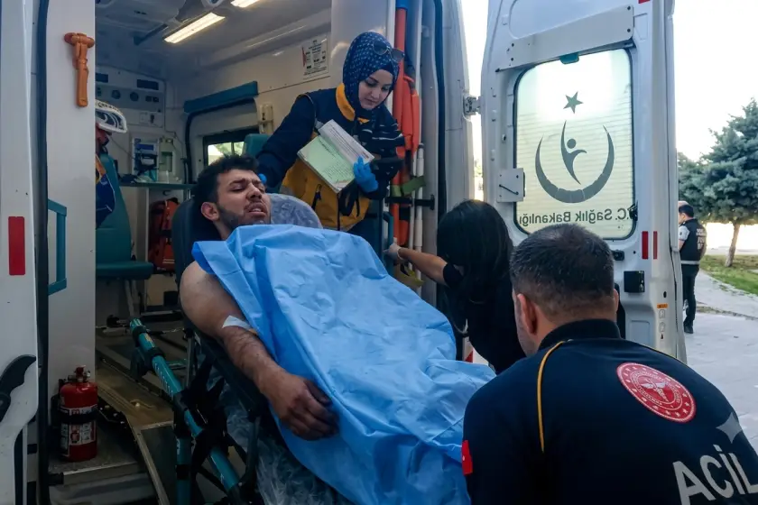 Yakıt deposunun tamiri sırasında patlama: 1 işçi yaralı