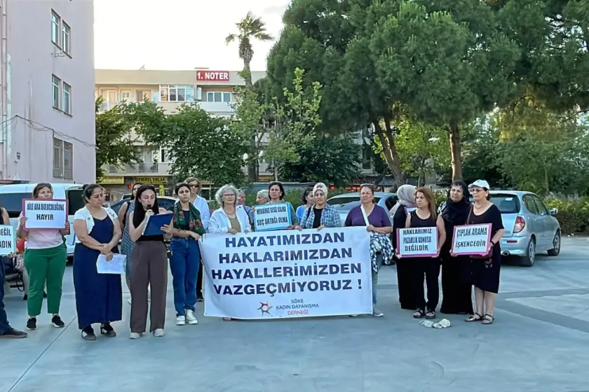 Kadınlar Söke’den seslendi: “Nafaka bir lütuf değildir”