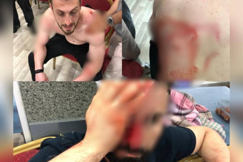 Ücretlerini talep eden işçilere saldırı