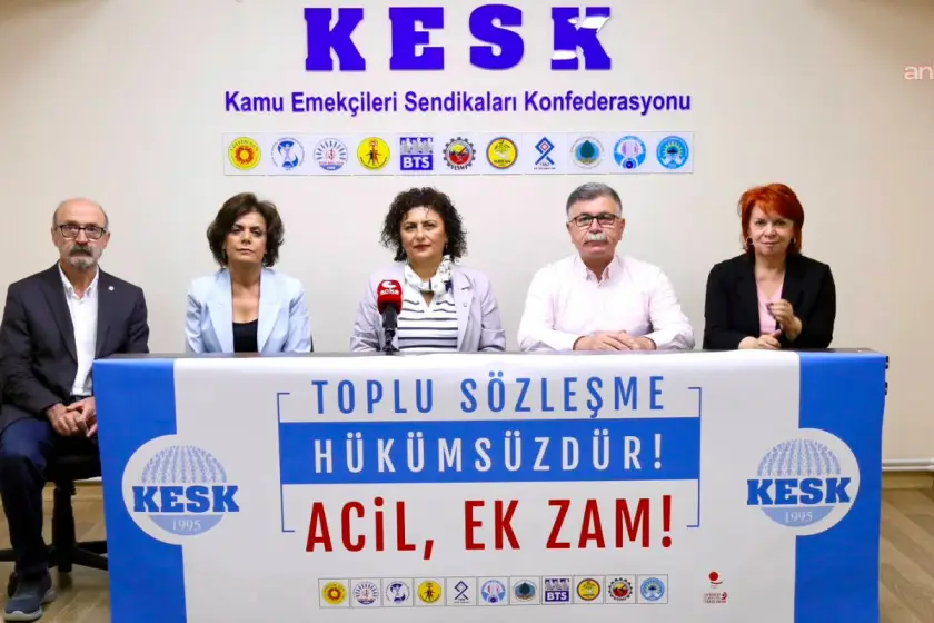 KESK: Temmuz ayı maaşlarımızda ek yüzde 35 artış yapılmasını istiyoruz