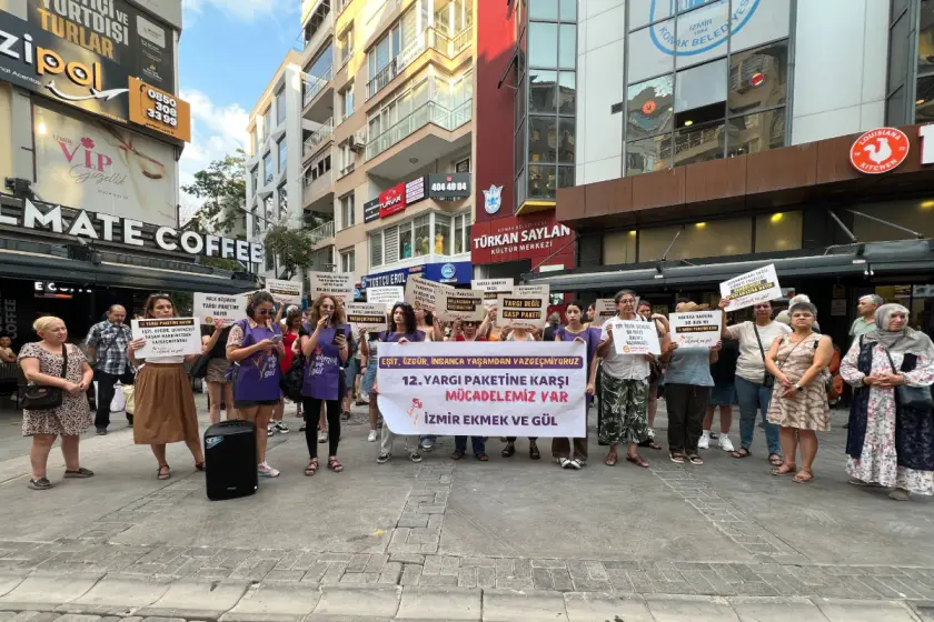 İzmir Ekmek ve Gül: Haklarımızı parça parça gasbetmenize izin vermeyeceğiz