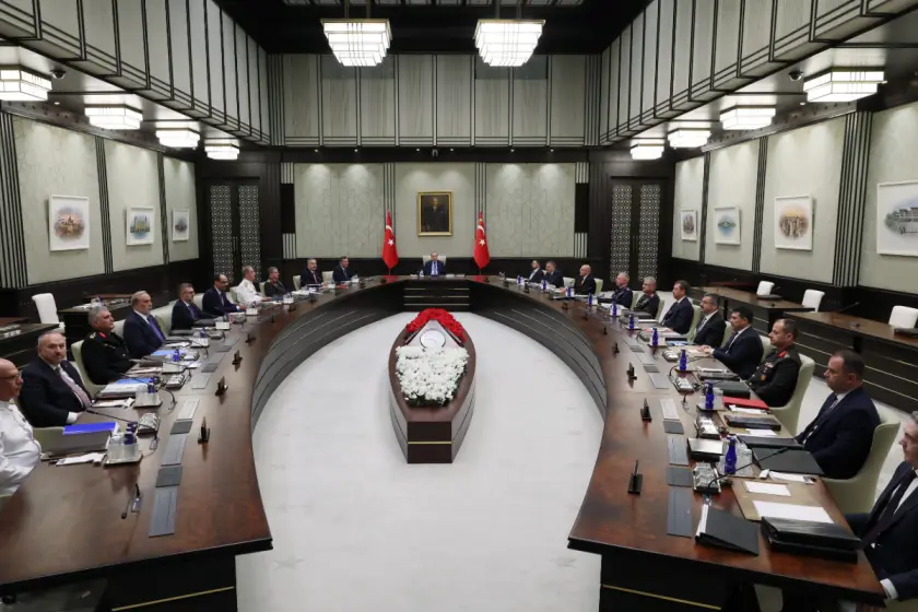 Milli Güvenlik Kurulu Erdoğan başkanlığında toplandı