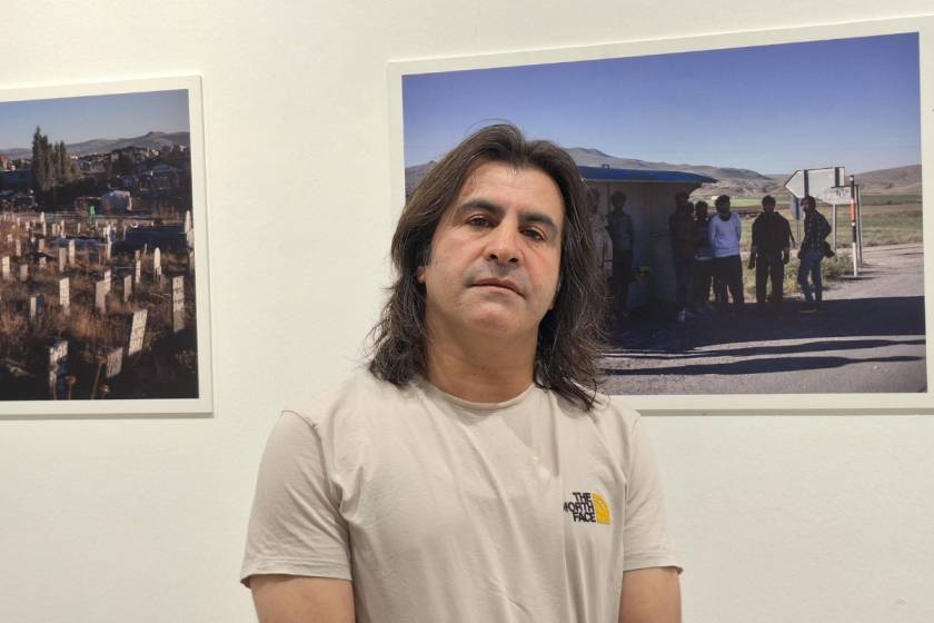 Küratör Refik Tekin| Fotoğraf: Evrensel