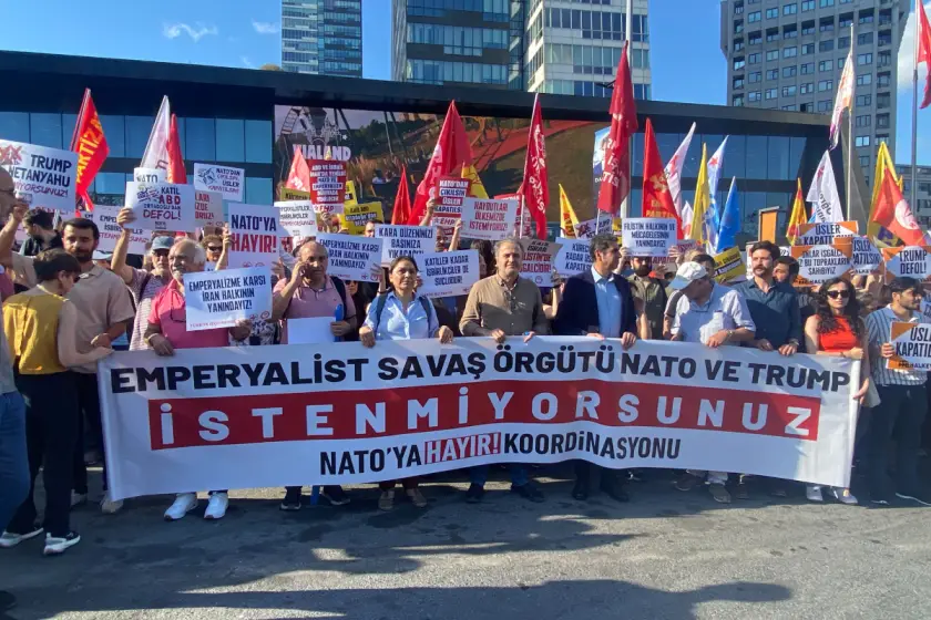NATO Zirvesi’ne karşı İstanbul’da eylem: NATO’yu istemiyoruz
