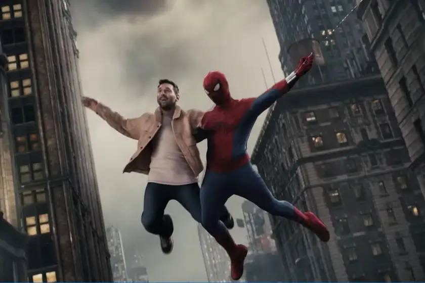 Messi bu kez sahada değil, Spider-Man’in yanında